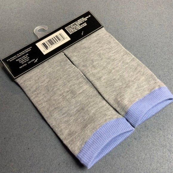 Ladies Socks 99% UNICORN 1% HUMAN No Show Gray Grey Blue socks - Picture 2 of 3